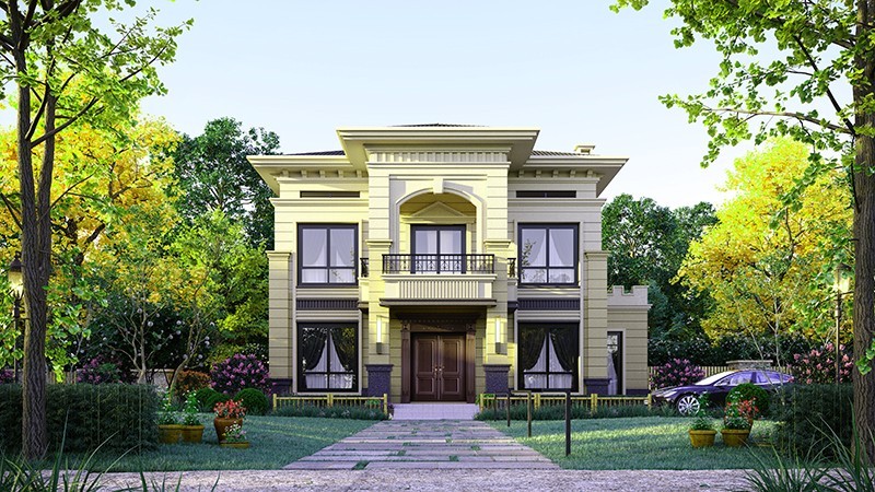 南岸乡村别墅的墙壁通常用什么砖砌？